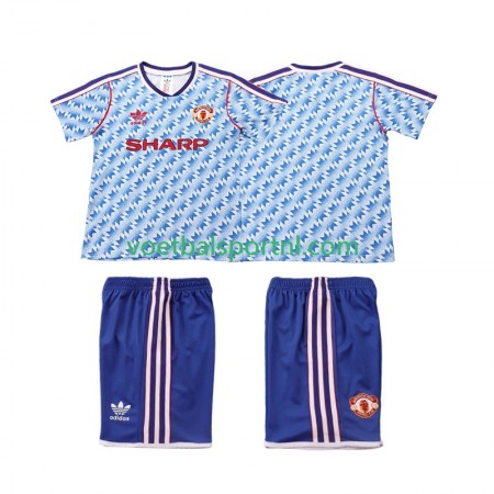 Manchester United 1992 Retro Kind Uit Tenue 1990